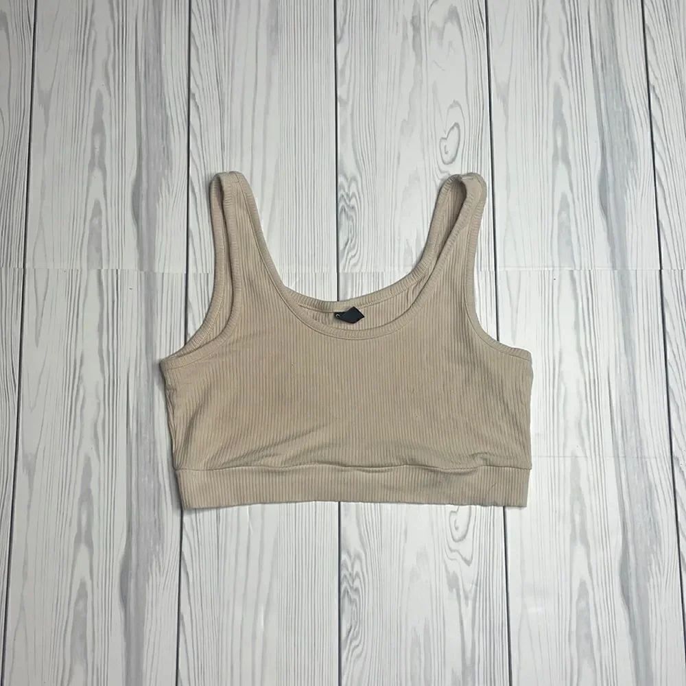 Windsor ribbed crop tank large